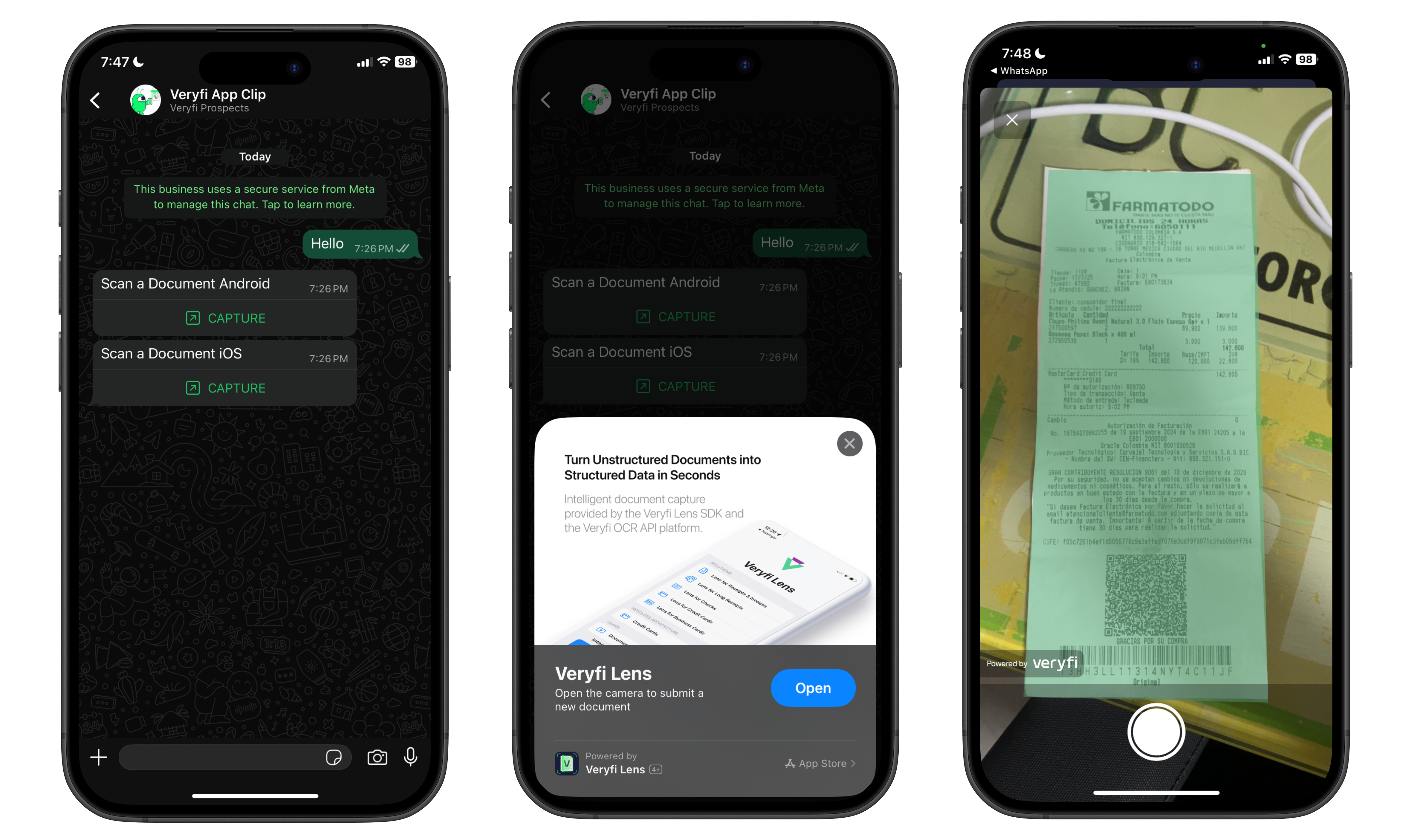 WhatsApp Lens Example 1
